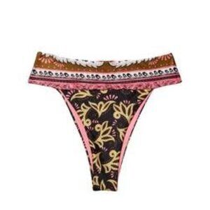 NWOT Agua Bendita Lilith bikini bottoms antiq drop Size X-Large